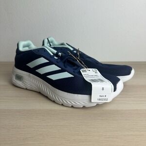 ADIDAS Women's Cloudfoam  Comfy Running Sneakers Shoes Blue Mint 8 IH6127